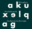 Akuplex AG  Display, Industriedesign, Siebdruck